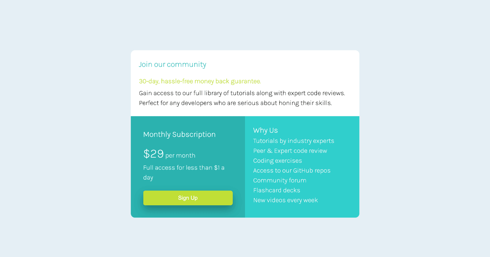 Single Component CSS Grid Frontend Mentor Challenge: Full-step Tutorial